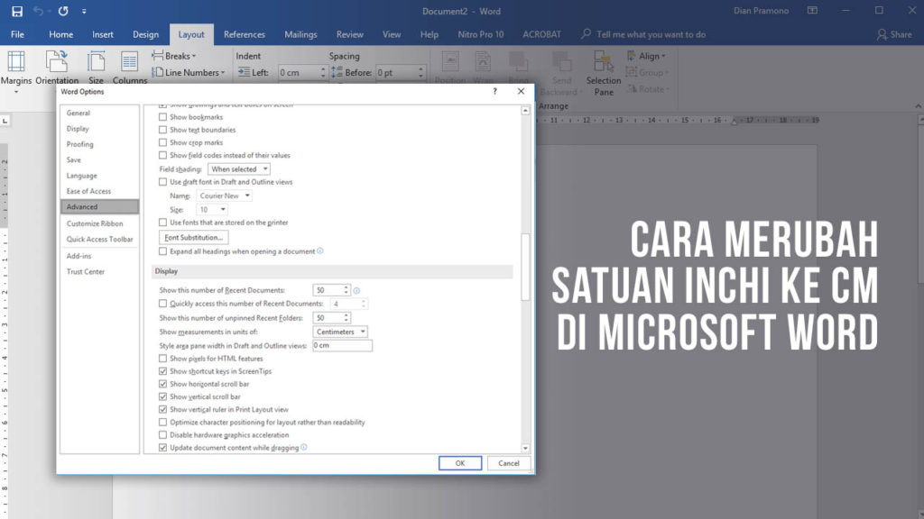 Rahasia Mengubah Ukuran Inch ke Cm di Word dengan 3 Langkah Mudah Sebelum Terlambat