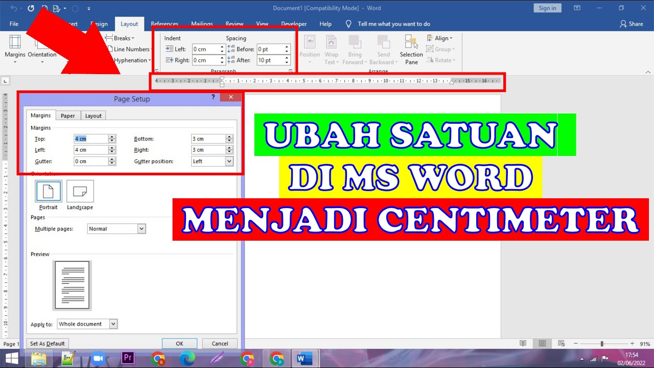 Rahasia Cara Ubah Satuan Inchi ke CM di Word 2013 yang Wajib Tahu Sebelum Salah Ukur