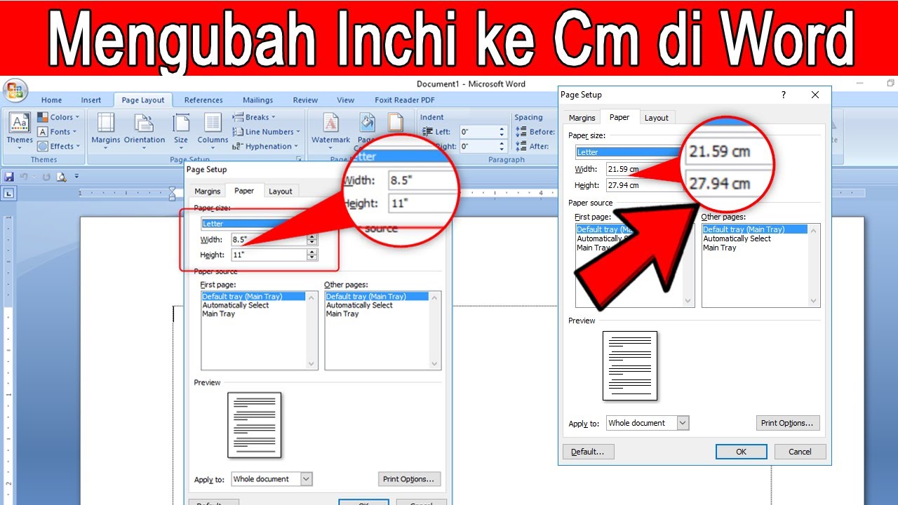 Terbukti 5 Langkah Mudah Cara Ubah Setting Inch Jadi CM di Word Sebelum Salah Ukur