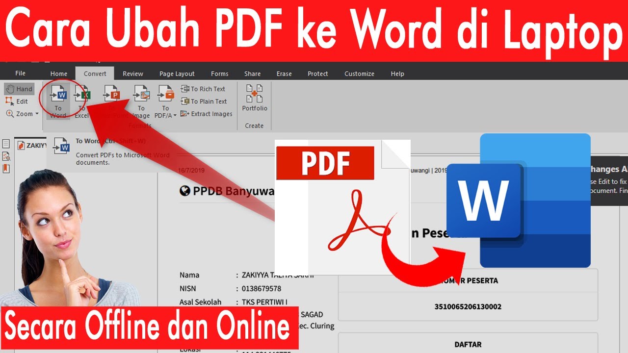 Mudah Cara Mengubah PDF ke Word Lengkap - LKomBis
