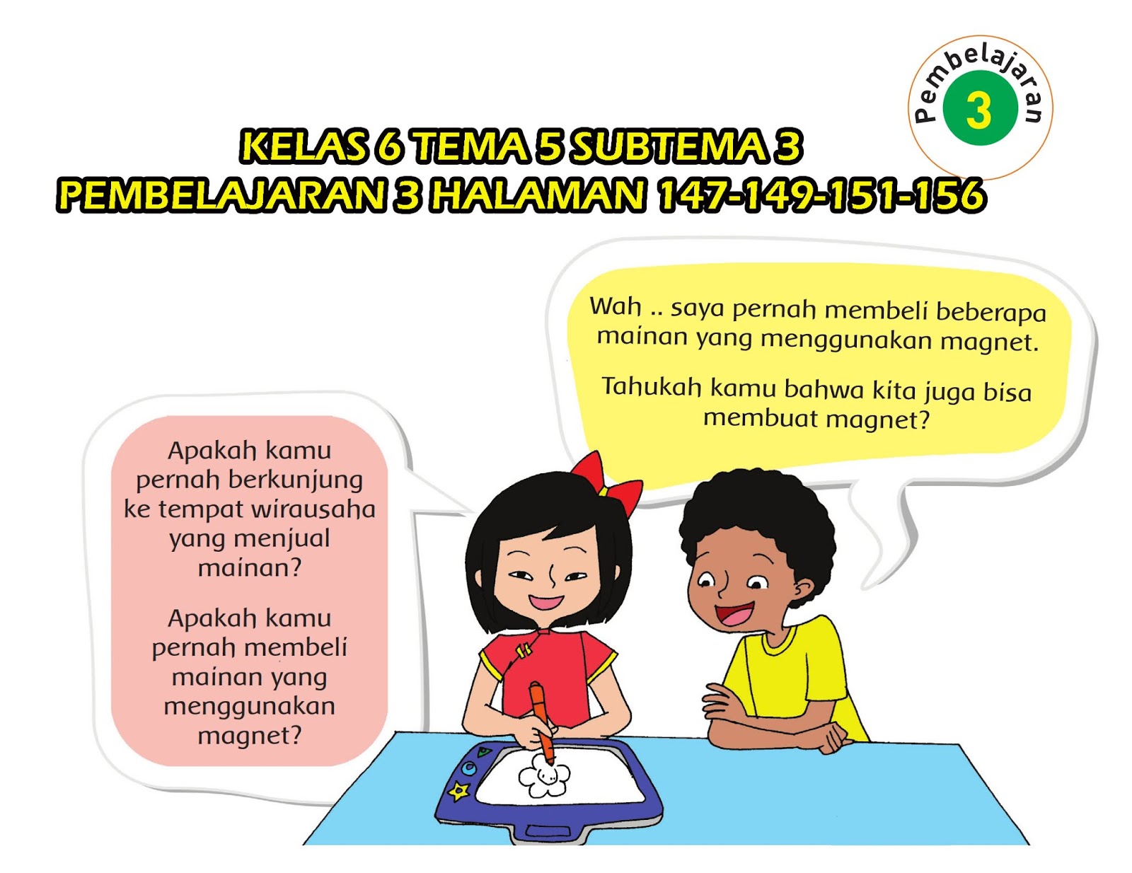 Terbukti Rahasia Jawaban Soal Tema 5 Kelas 6 Subtema 3 Pembelajaran yang Naik Nilai Instan