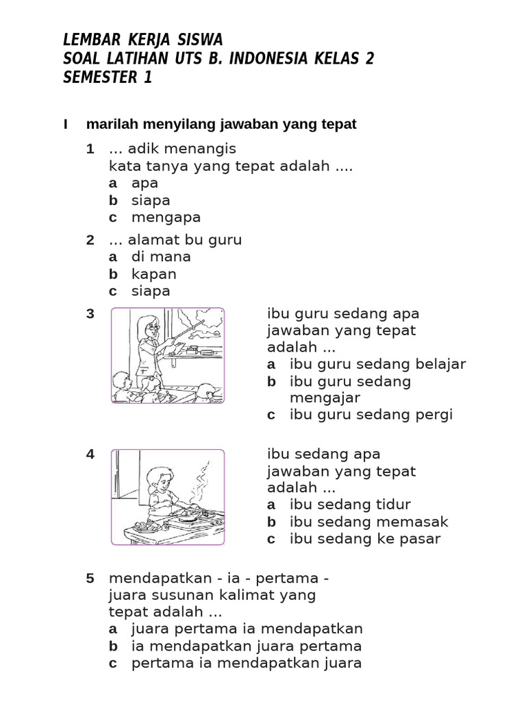 Bocoran Rahasia Soal Bahasa Indonesia Kelas 2 SMP Semester 1 Agar Nilai Langsung Melonjak Bocoran Rahasia Soal Bahasa Indonesia Kelas 2 SMP Semester 1 Agar Nilai Langsung Melonjak