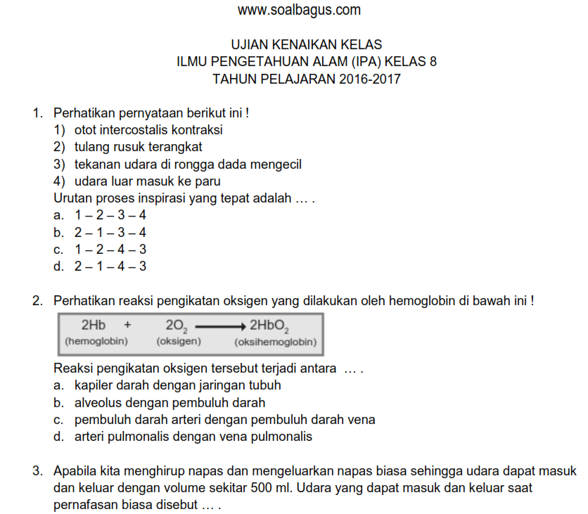 Rahasia Skor Tinggi dengan Latihan Soal UAS Kelas 8 Semester 2 K13 Terbaru Rahasia Skor Tinggi dengan Latihan Soal UAS Kelas 8 Semester 2 K13 Terbaru